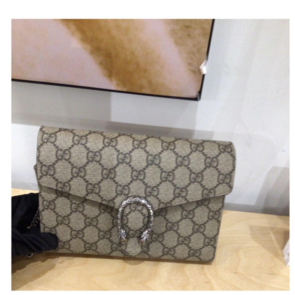 Dionysus GG Supreme Chain Wallet GG